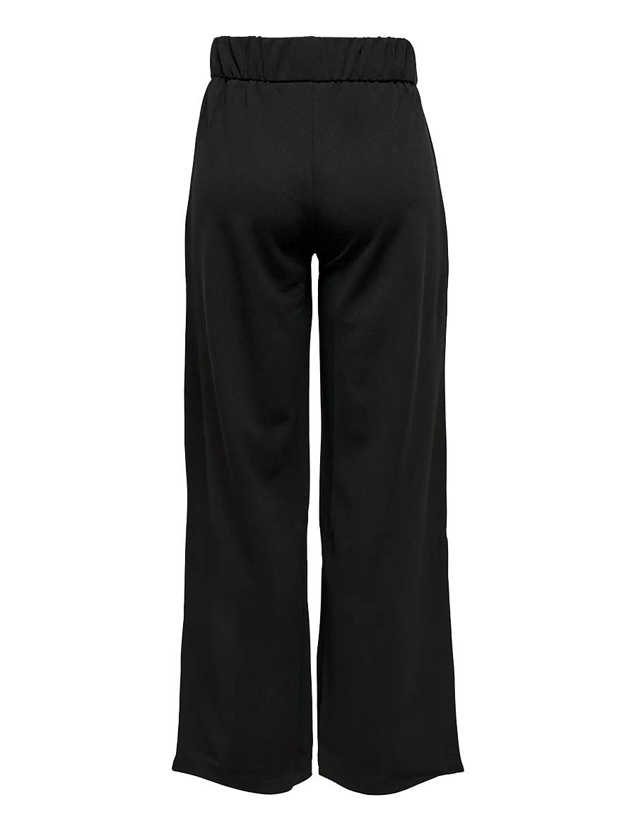 JDY - JDYLOUISVILLE CATIA LIFE WD PNT JRS NOOS - hosen mit weitem bein - black - 2