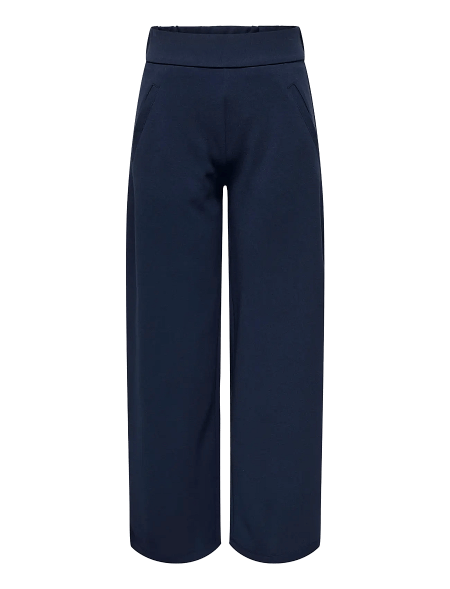 JDY - JDYLOUISVILLE CATIA LIFE WD PNT JRS NOOS - hosen mit weitem bein - black iris - 1