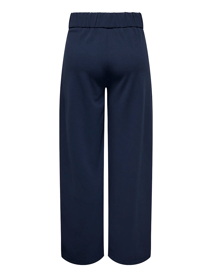 JDY - JDYLOUISVILLE CATIA LIFE WD PNT JRS NOOS - hosen mit weitem bein - black iris - 2