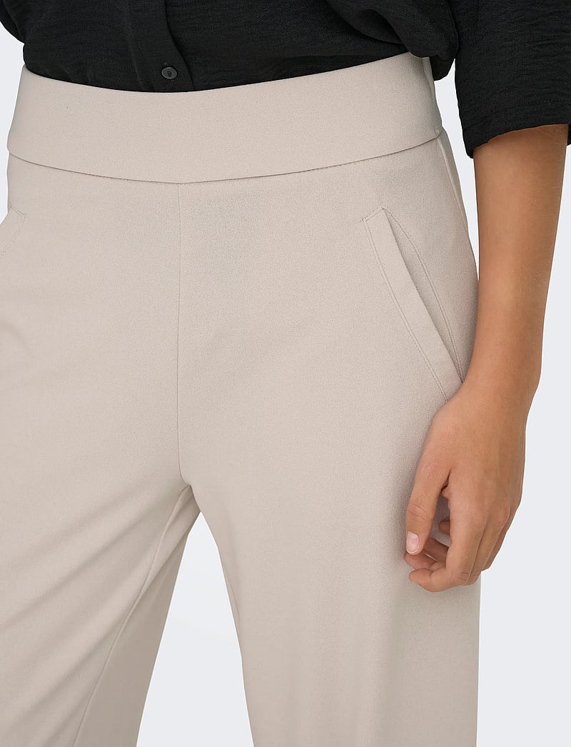 JDY high waist wide leg broek JDYLOUISVILLE taupe JDY high waist wide leg broek JDYLOUISVILLE taupe