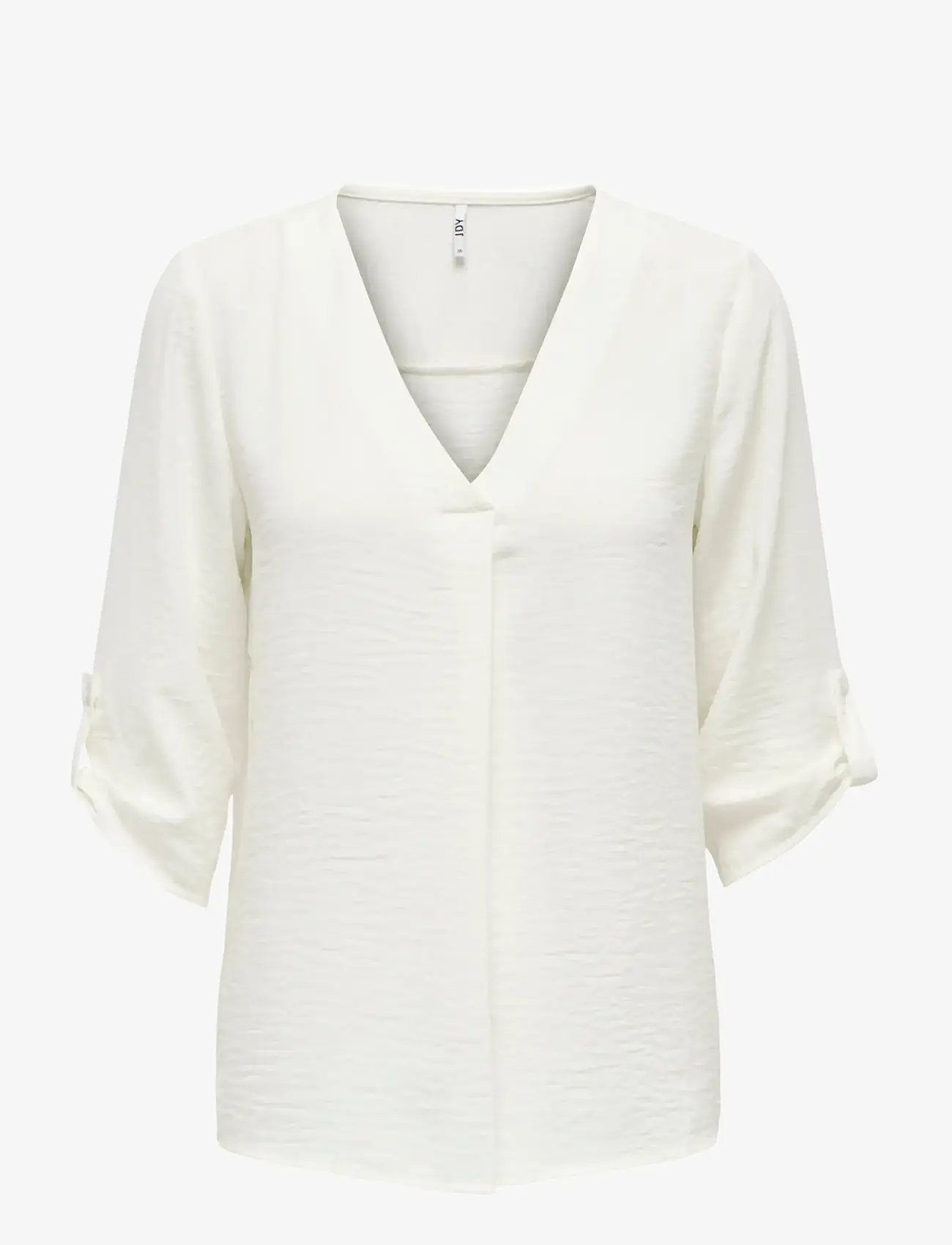 JDY - JDYDIVYA LIFE 3/4 TOP WVN NOOS - kortærmede bluser - cloud dancer - 1