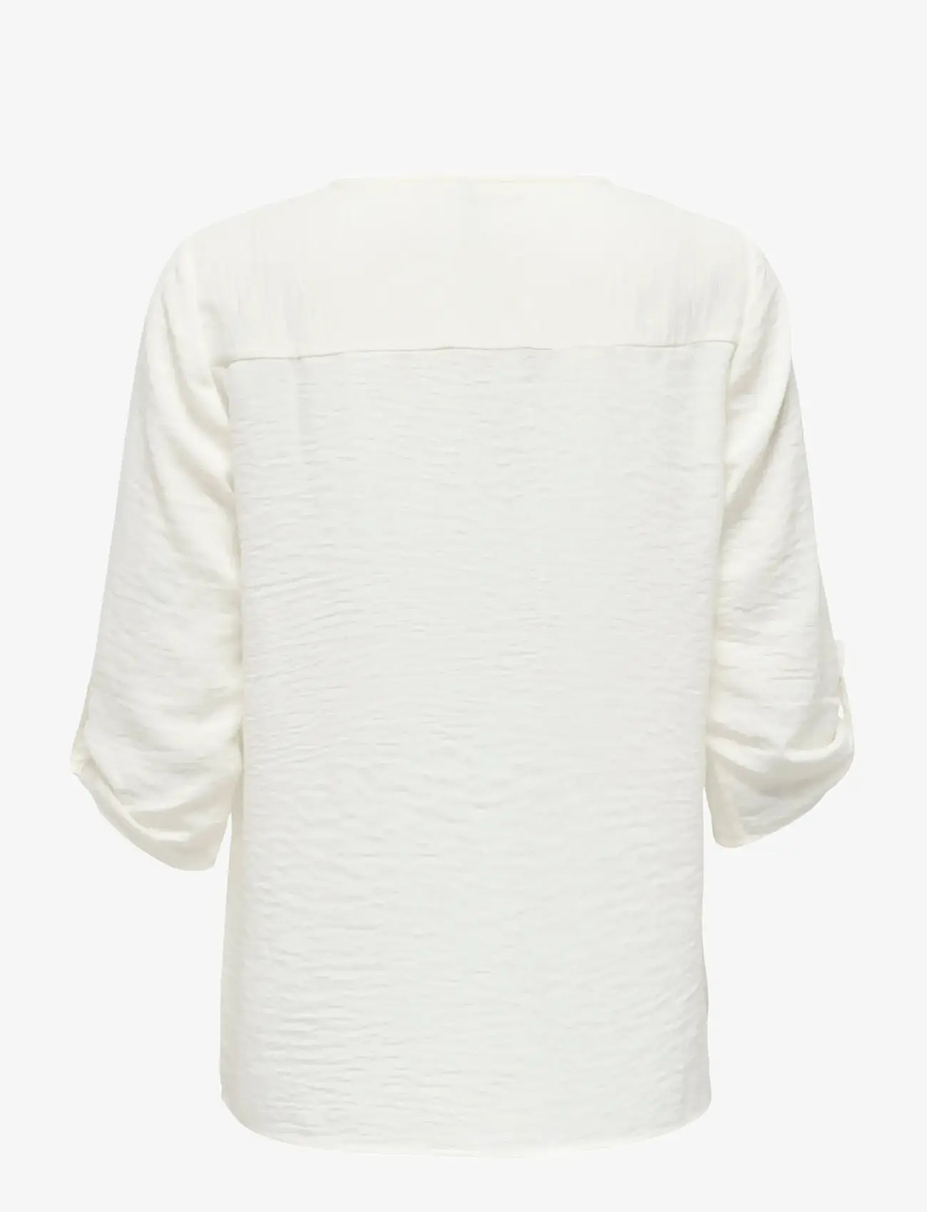 JDY - JDYDIVYA LIFE 3/4 TOP WVN NOOS - kortærmede bluser - cloud dancer - 2