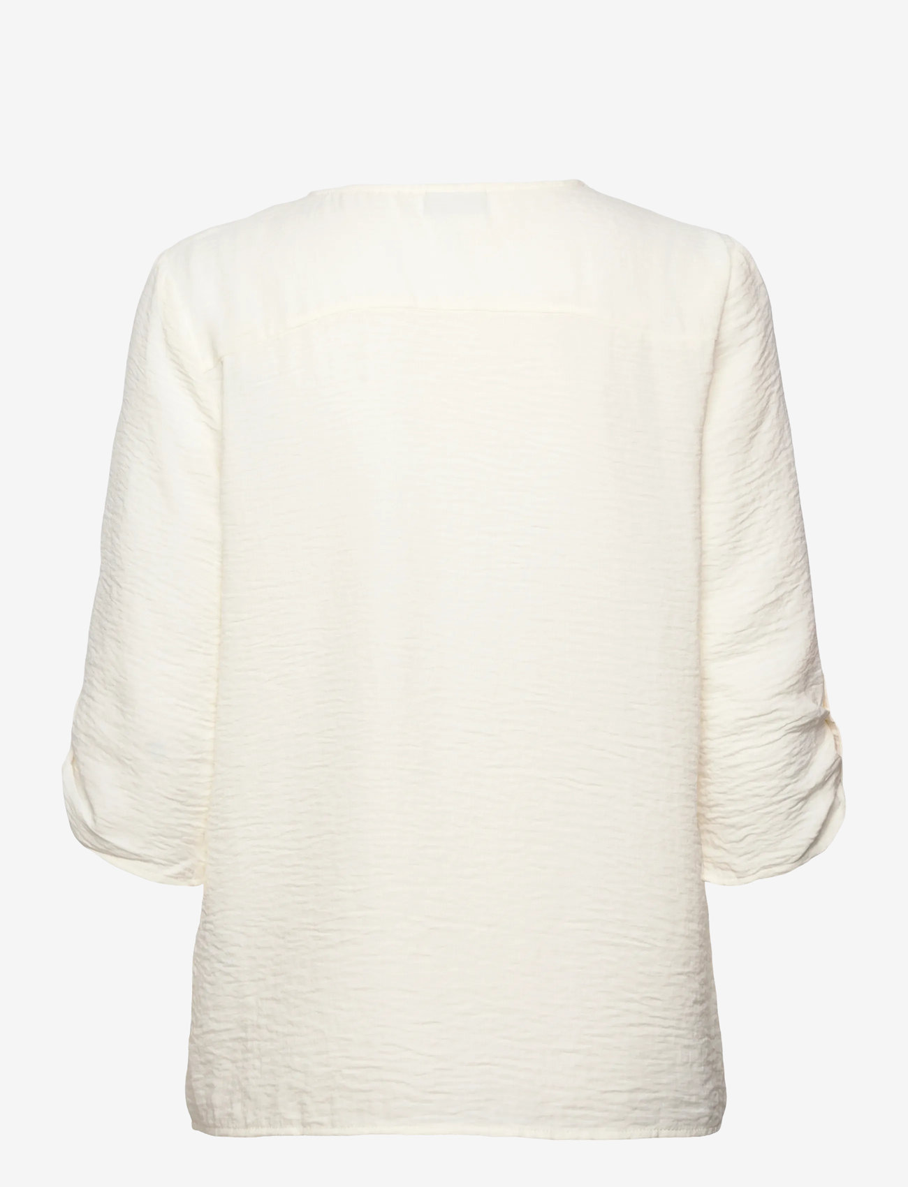 JDY - JDYDIVYA LIFE 3/4 TOP WVN NOOS - kortærmede bluser - cloud dancer - 3