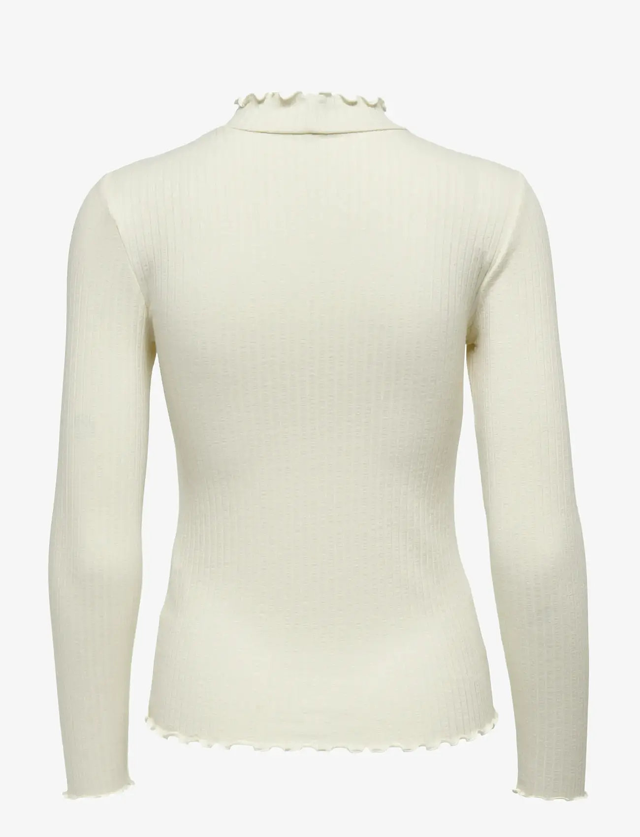 JDY - JDYFRANSISKA LIFE L/S HI-NCK TOP JR NOOS - langærmede toppe - whitecap gray - 2