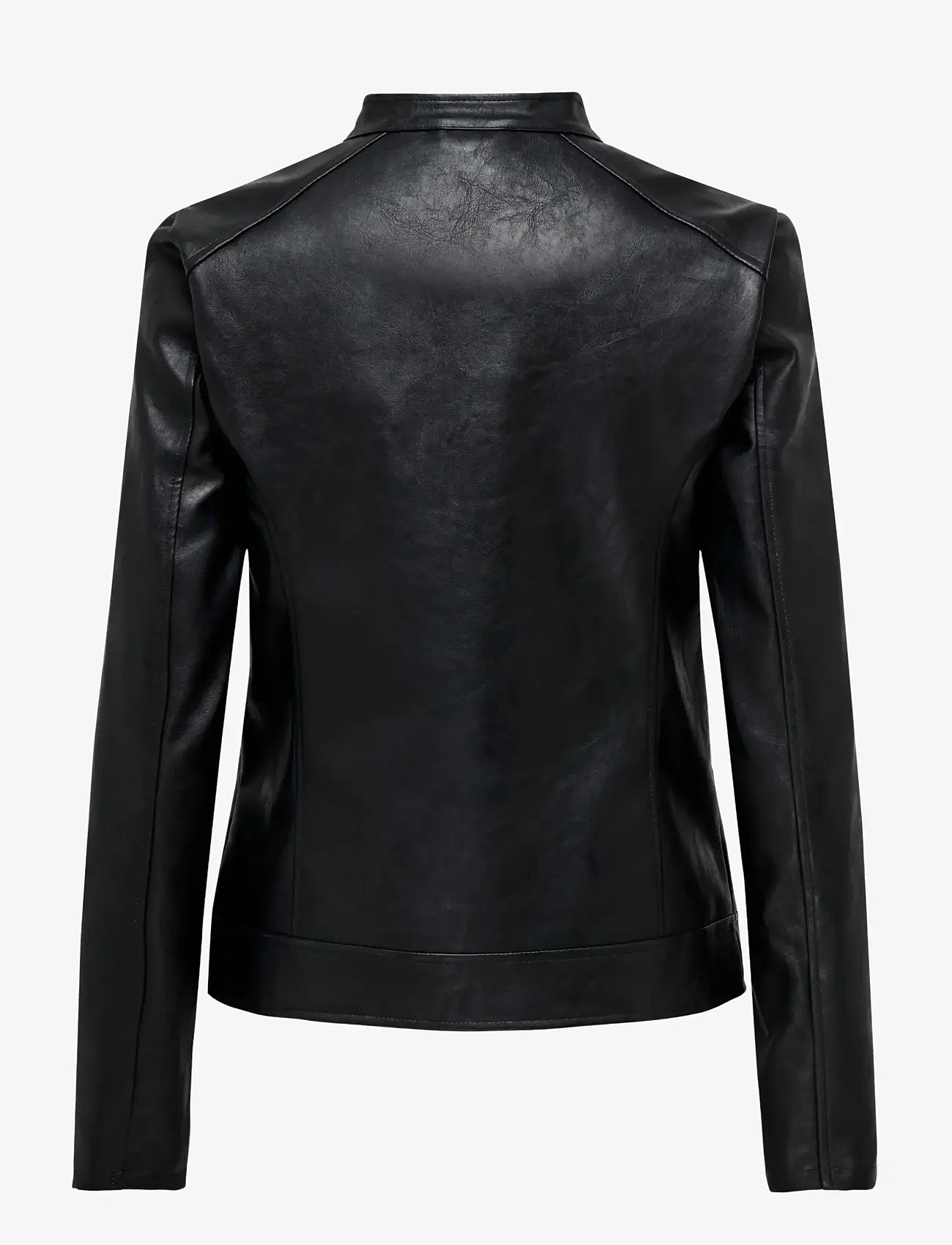 JDY - JDYEMILY FAUX LEATHER JACKET OTW NOOS - nahktagid - black - 2