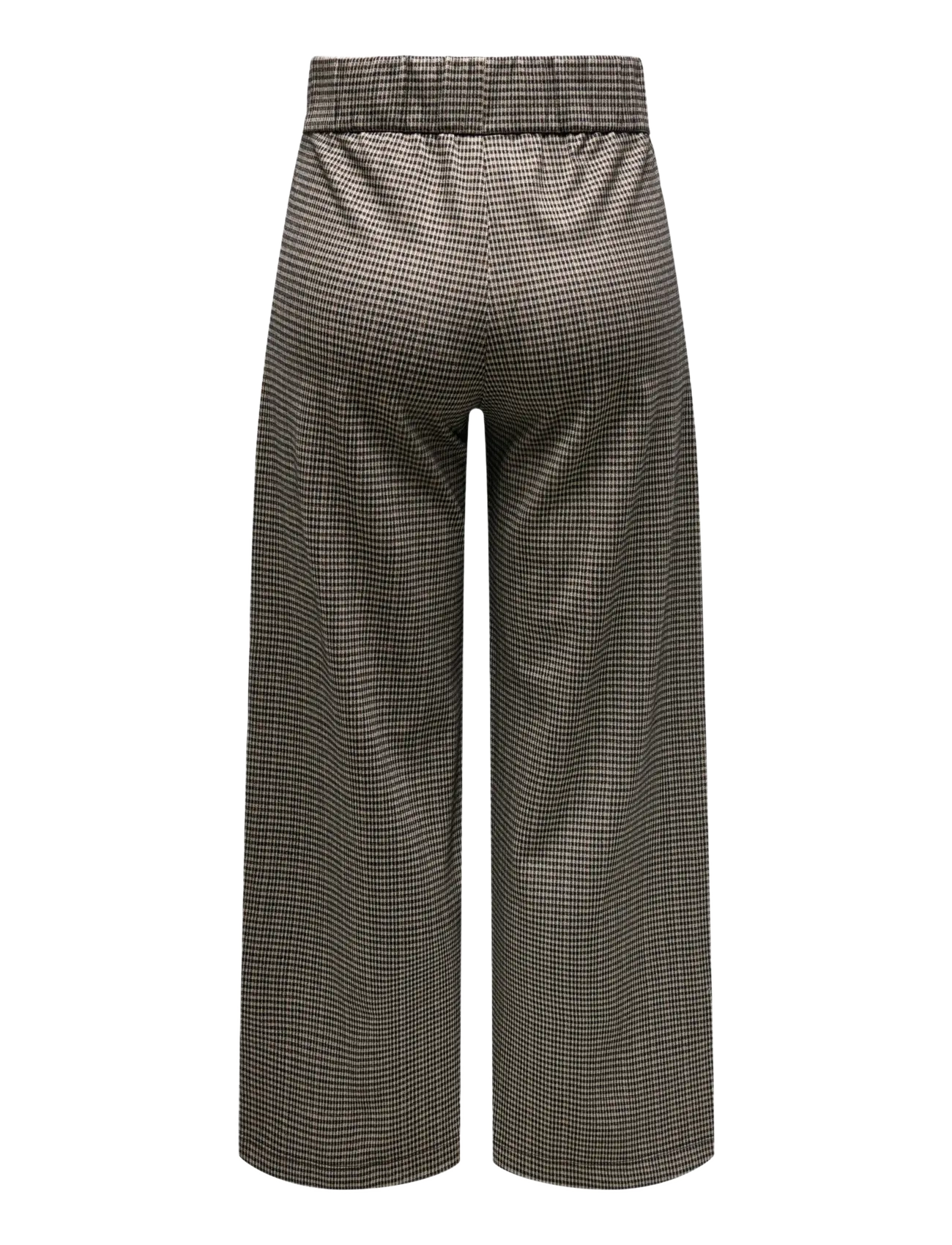 JDY - JDYGEGGO MIA LONG CHECK PANT JRS NOOS - pantalons larges - cobblestone - 2