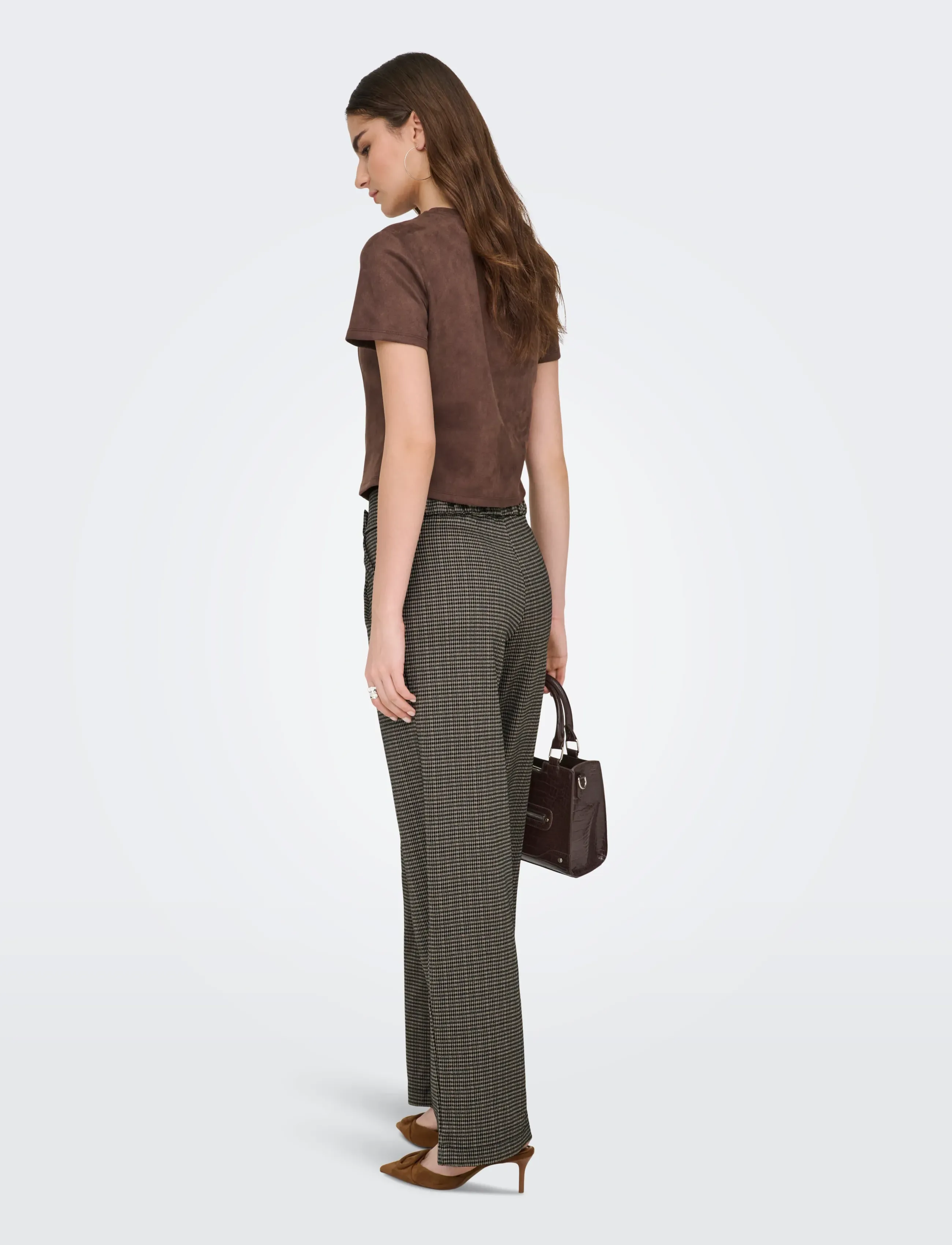Jdygeggo Mia Long Check Pant Jrs Noos 2