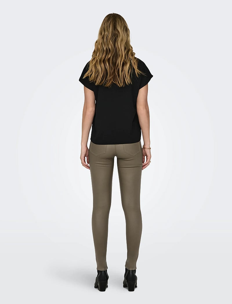 JDY - JDYLION LIFE S/S TOP WVN NOOS - t-shirts - black - 3