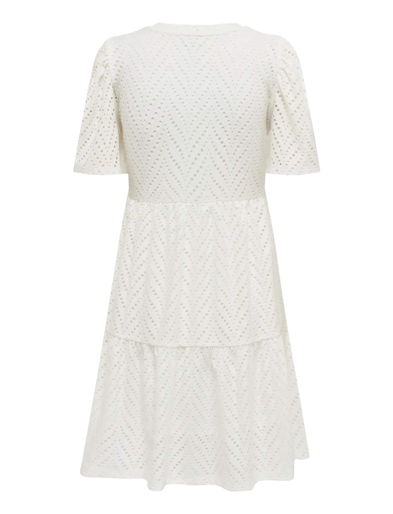 JDY - JDYCARLA CATHINKA S/S DRESS JRS NOOS - konfirmation - cloud dancer - 2