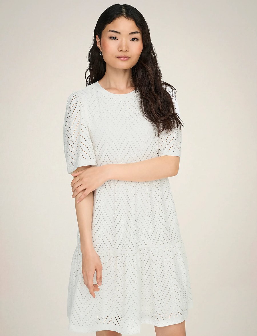JDY - JDYCARLA CATHINKA S/S DRESS JRS NOOS - konfirmatsioon - cloud dancer - 5