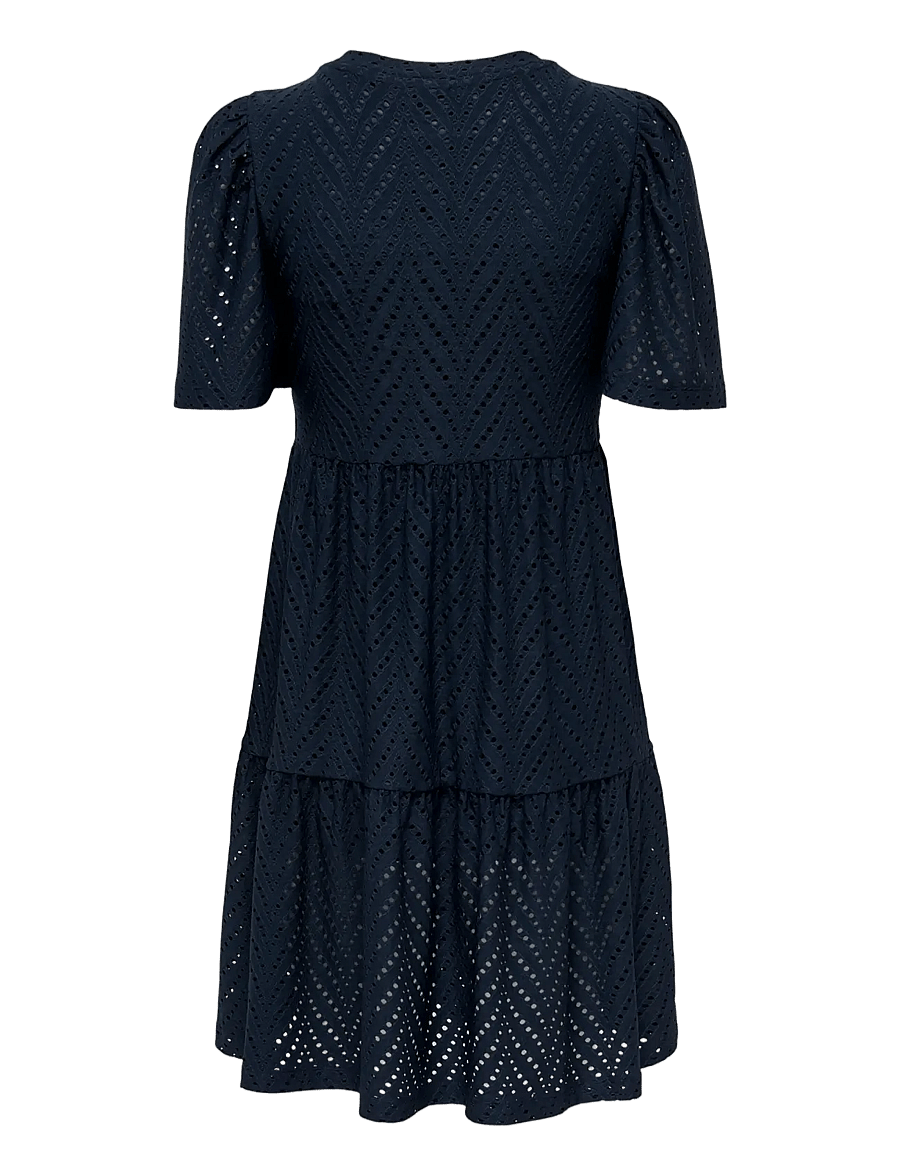 JDY - JDYCARLA CATHINKA S/S DRESS JRS NOOS - konfirmationstøj - sky captain - 2