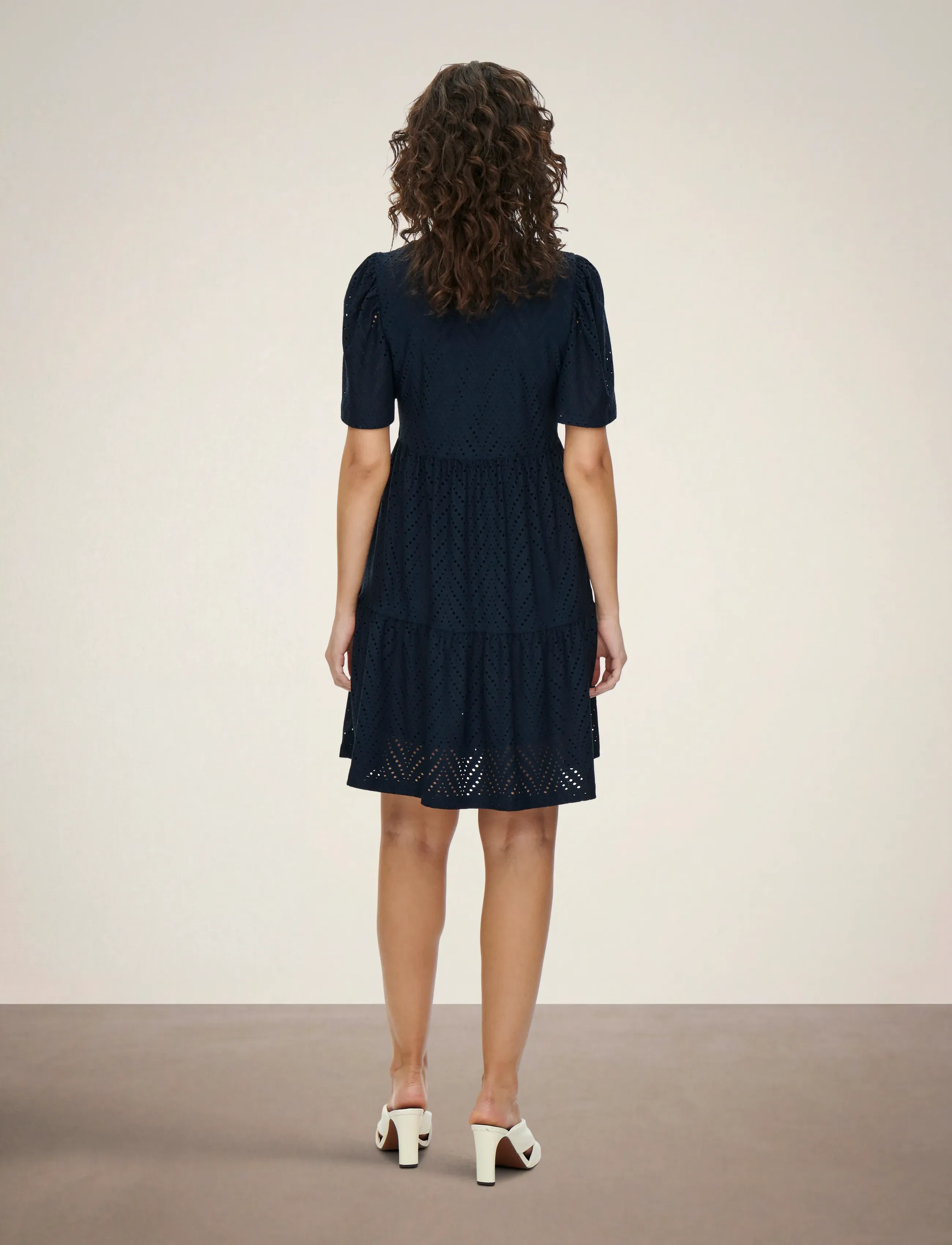 JDY - JDYCARLA CATHINKA S/S DRESS JRS NOOS - confirmation - sky captain - 3