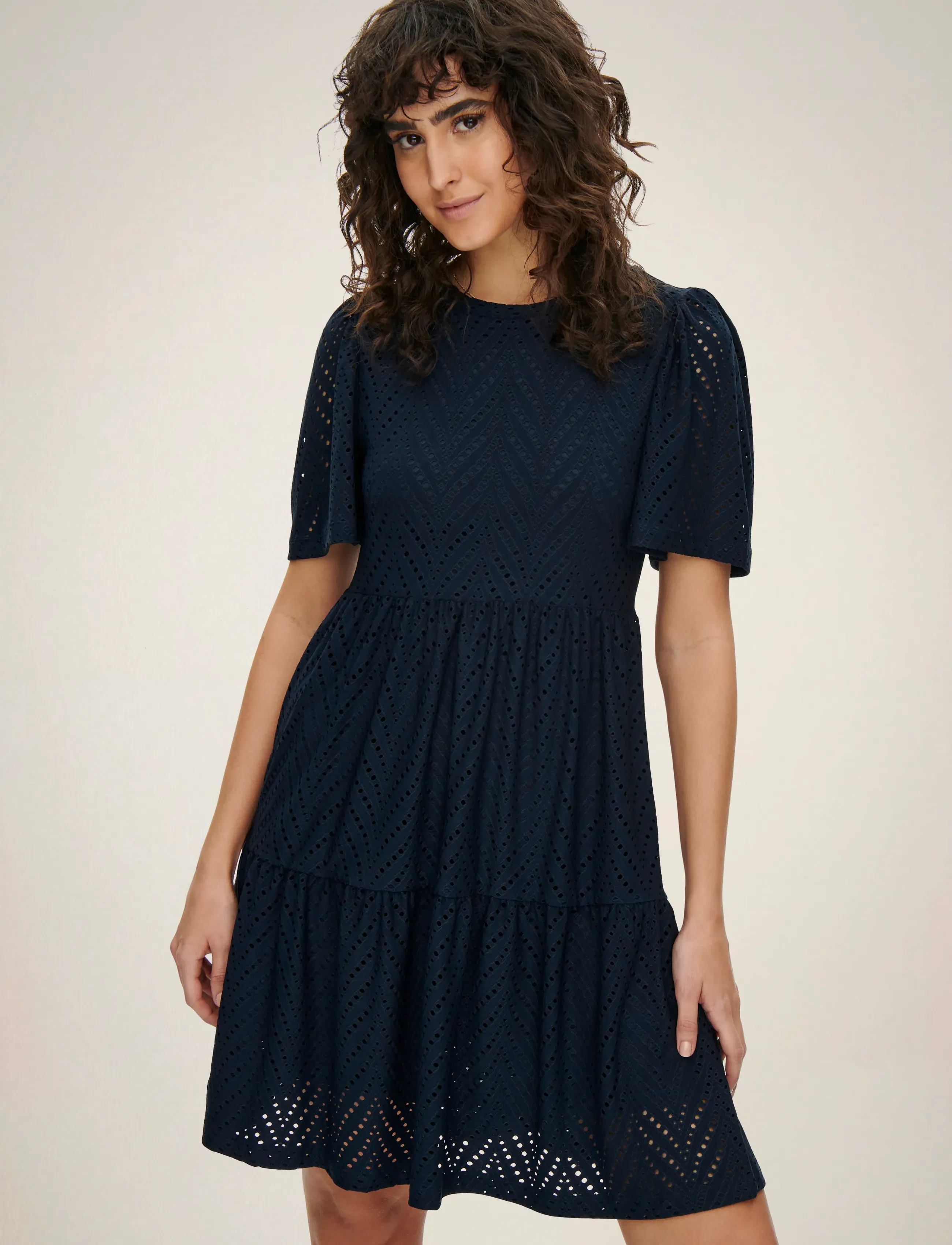 JDY - JDYCARLA CATHINKA S/S DRESS JRS NOOS - confirmation - sky captain - 5
