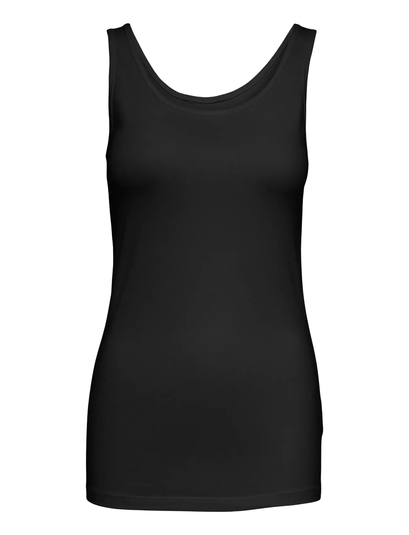 JDY ava S/L Tank Top 180 Jrs Noos, Kvinder, Tanktop, Sort, Str: S
