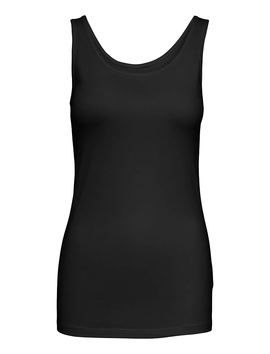 JDY - JDYAVA S/L TANK TOP 180 JRS NOOS - Ärmellose tops - black - 0