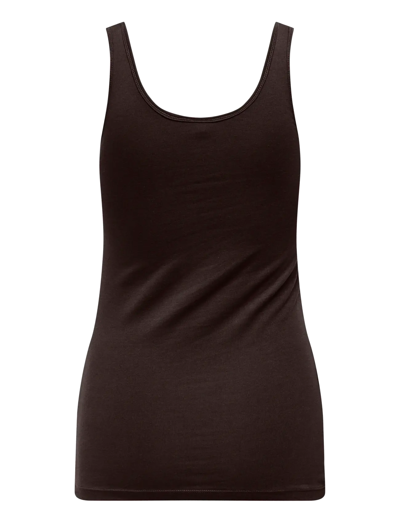 JDY - JDYAVA S/L TANK TOP 180 JRS NOOS - Ärmellose tops - black coffee - 2