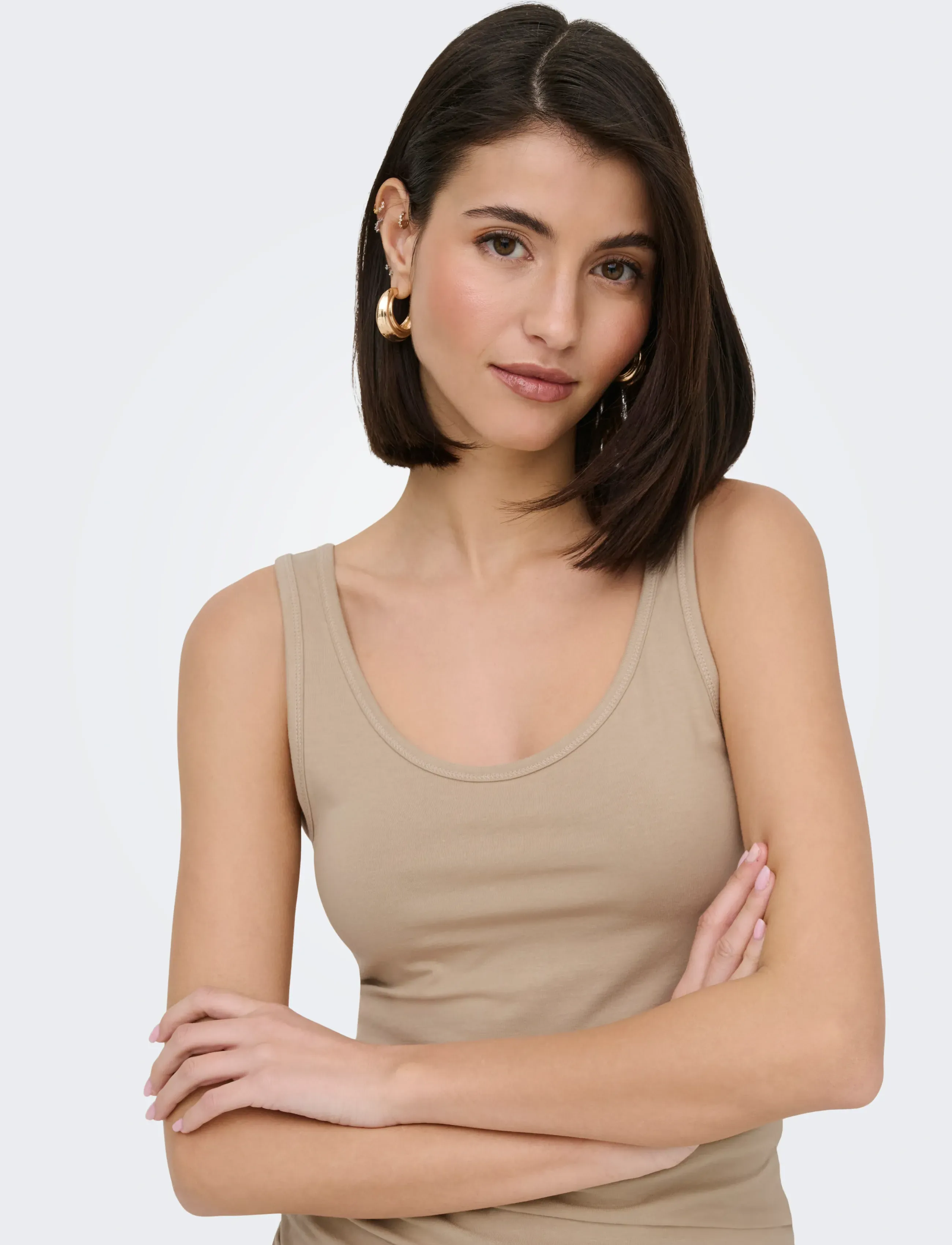 JDY Jdyava S/L Tank Top 180 Jrs Noos linnen dam – bild 6