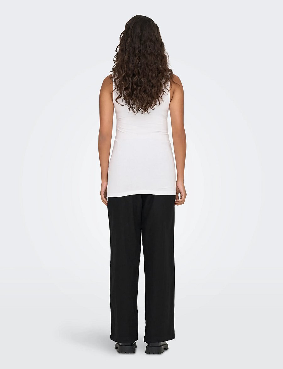 JDY - JDYAVA S/L TANK TOP 180 JRS NOOS - linnen - white - 3