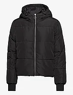 JDYERIN HOOD JACKET OTW LO - BLACK