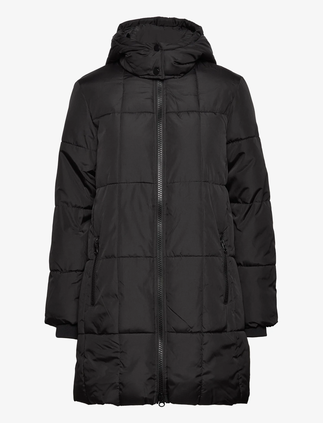 Jacqueline de Yong - JDYDAISY LONG JACKET OTW LO - winter jackets - black - 0