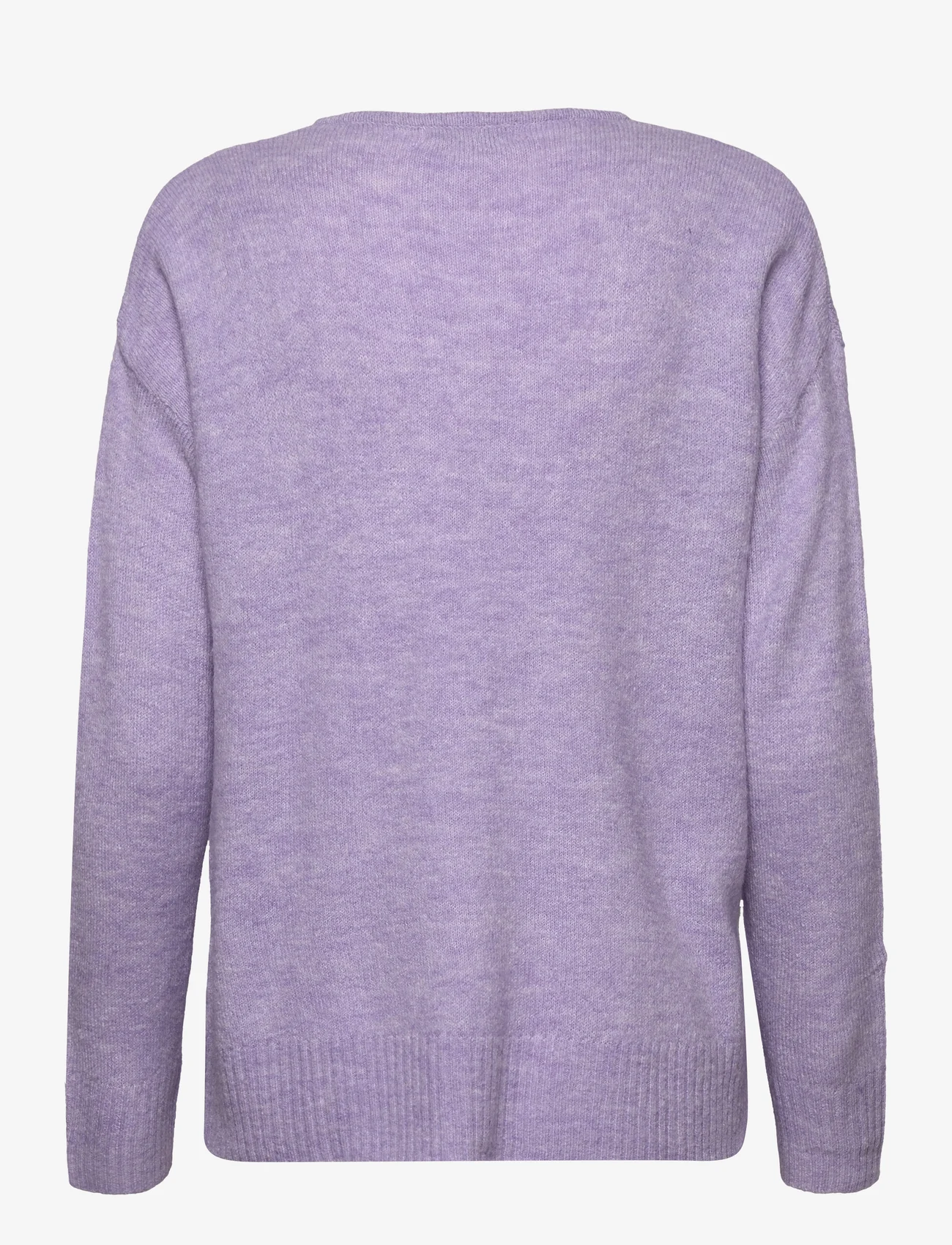 Jacqueline de Yong - JDYCHARLY L/S V-NECK PULLOVER KNT LO - mažiausios kainos - lavender - 1