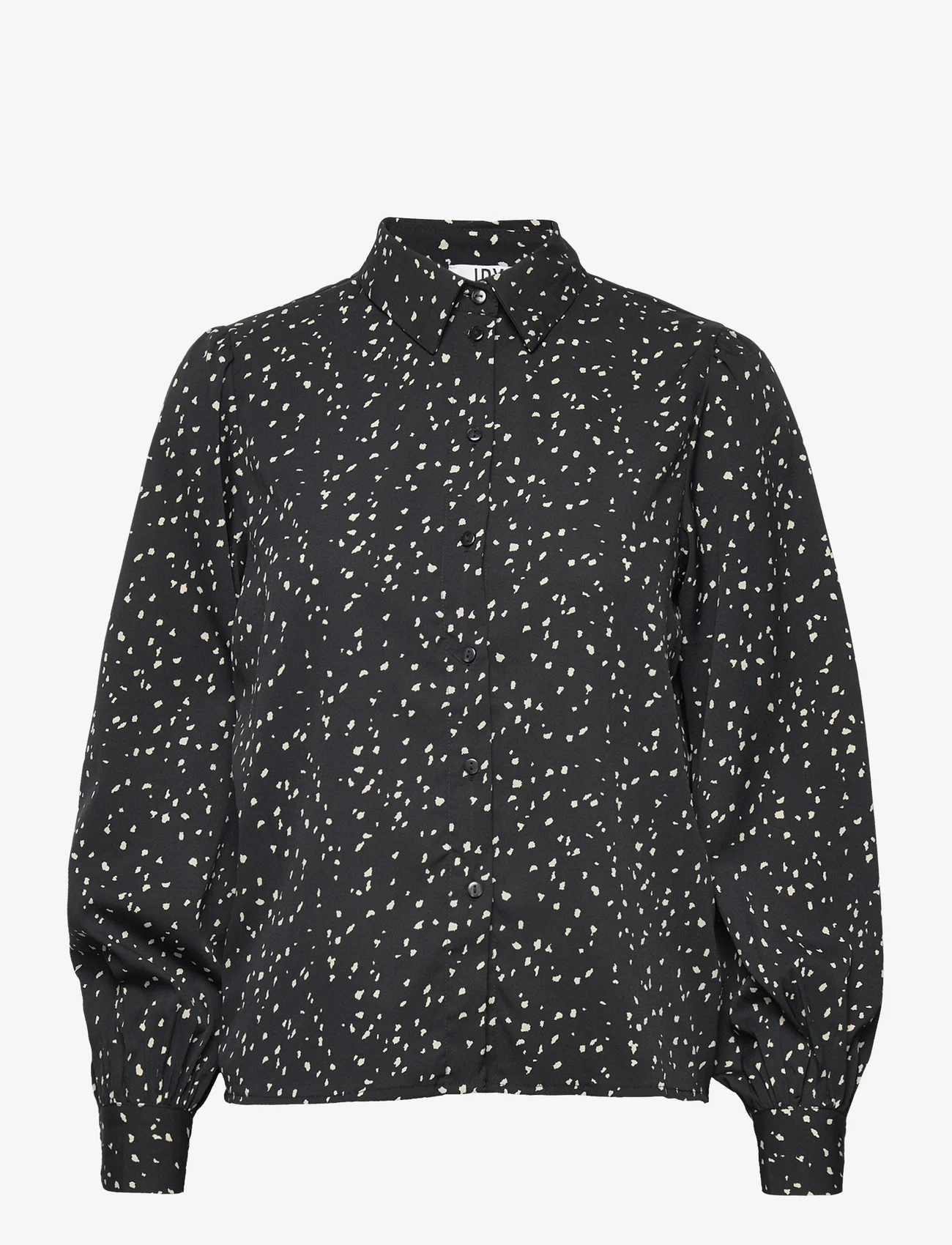 Jacqueline de Yong - JDYSINDEL L/S SHIRT WVN LO - long-sleeved shirts - black - 0