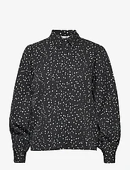 Jacqueline de Yong - JDYSINDEL L/S SHIRT WVN LO - long-sleeved shirts - black - 0