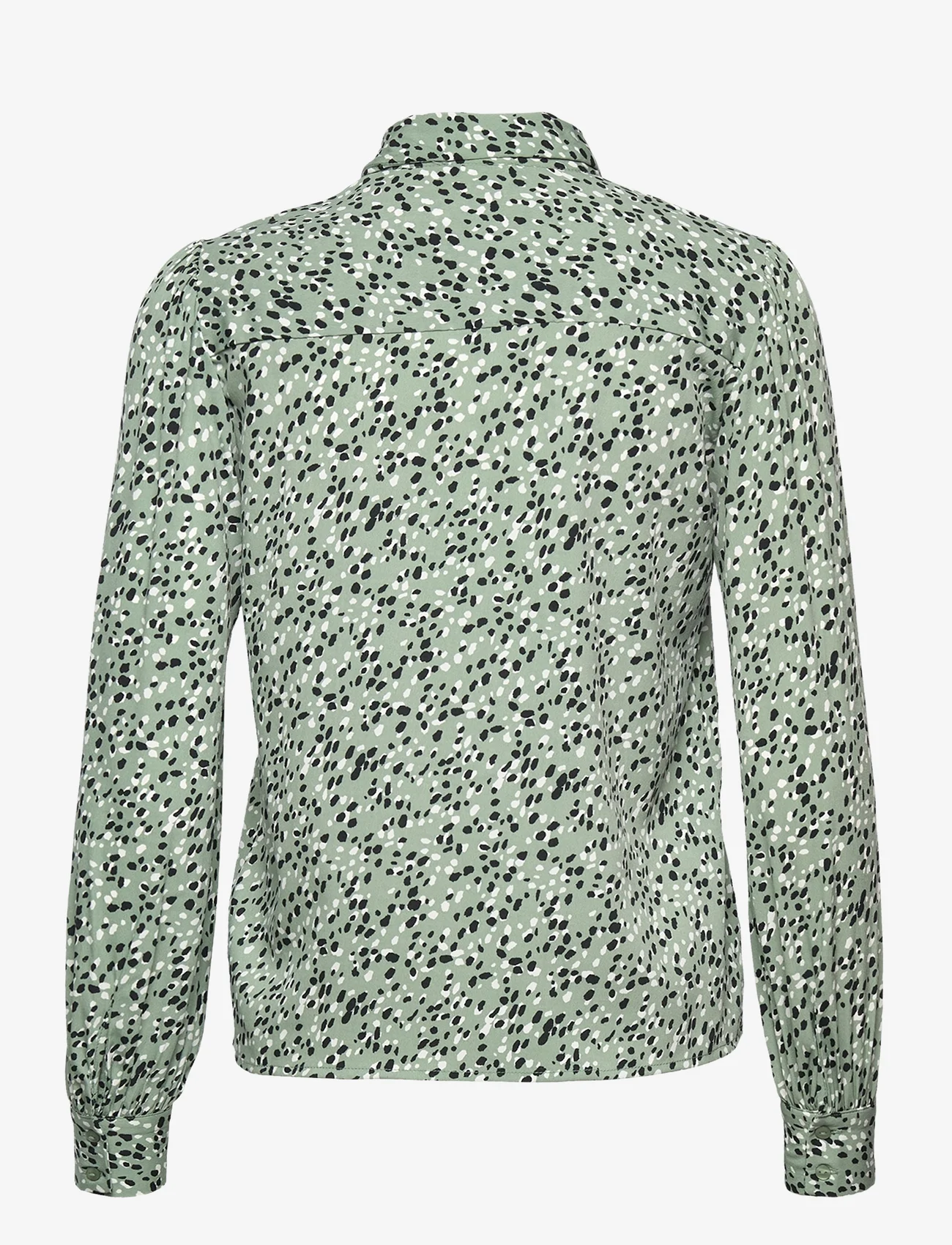 Jacqueline de Yong - JDYSINDEL L/S SHIRT WVN LO - pitkähihaiset paidat - chinois green - 1