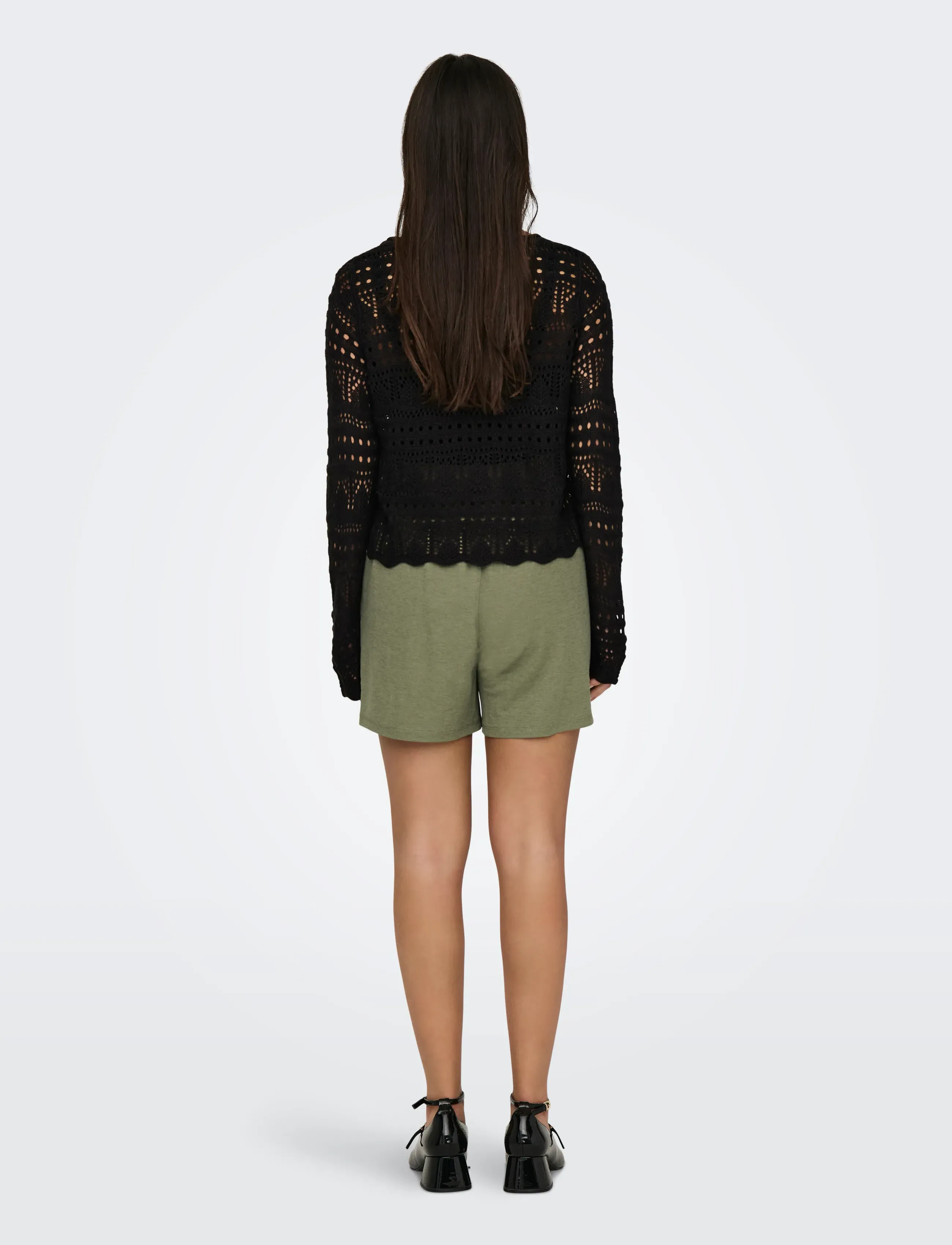 JDY - JDYSUN LAY L/S BOATNECK PULLOV. KNT NOOS - peysur - black - 3