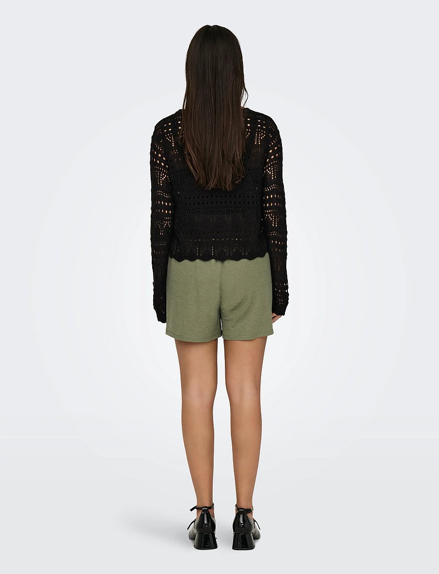 JDY - JDYSUN LAY L/S BOATNECK PULLOV. KNT NOOS - sviitrid - black - 3