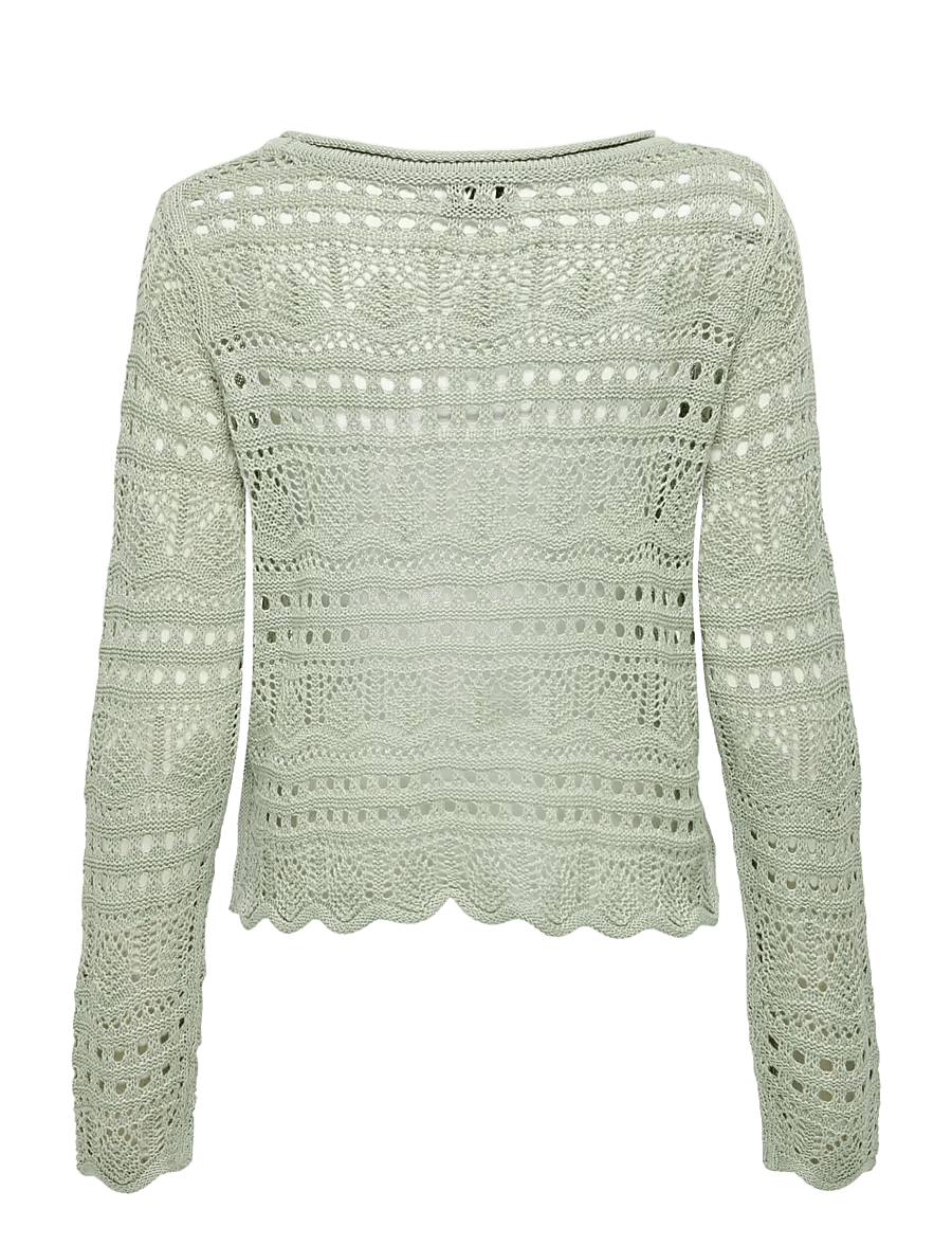JDY - JDYSUN LAY L/S BOATNECK PULLOV. KNT NOOS - sviitrid - desert sage - 2