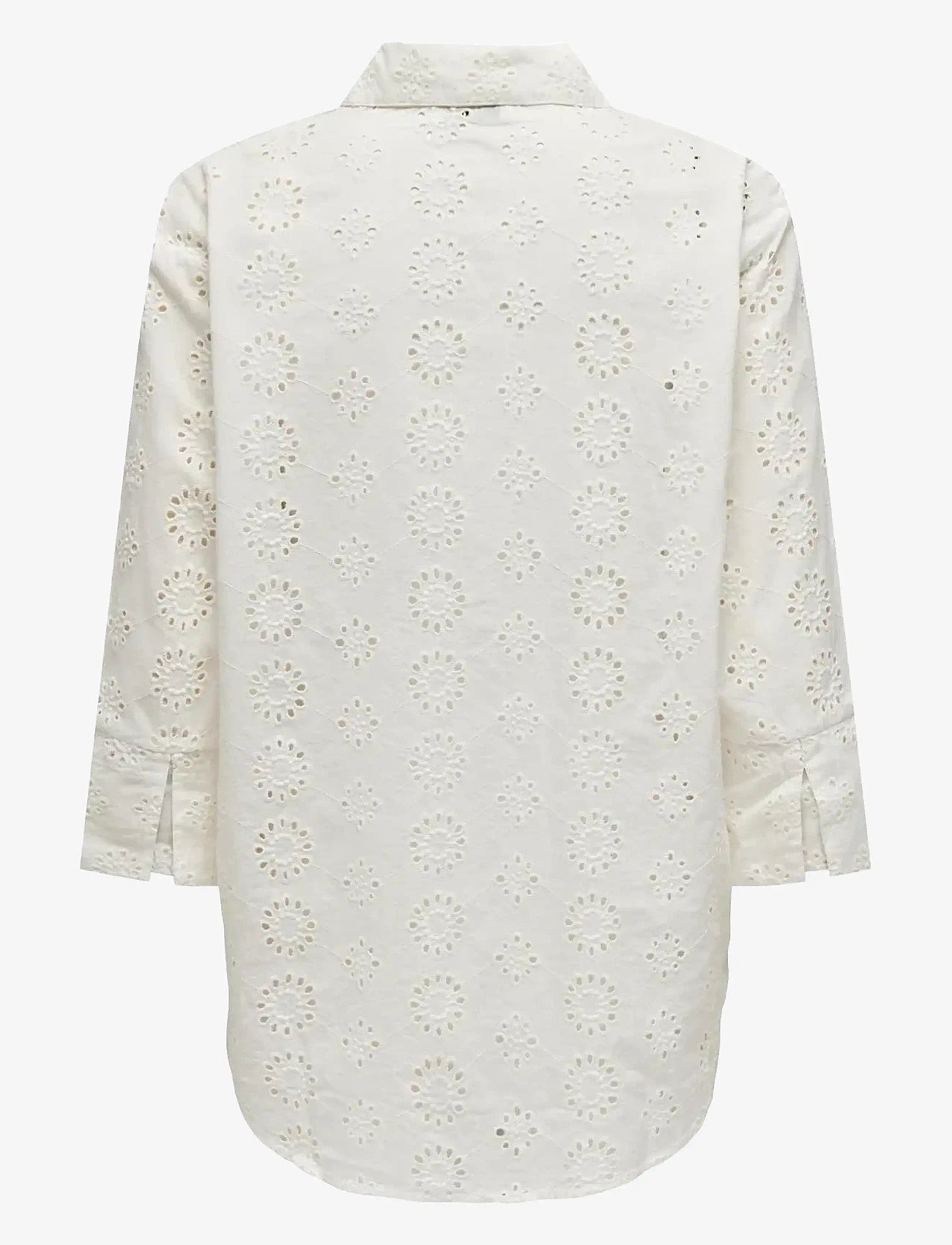 JDY - JDYTALLIE 3/4 LONG SHIRT WVN NOOS - langärmlige hemden - cloud dancer - 2