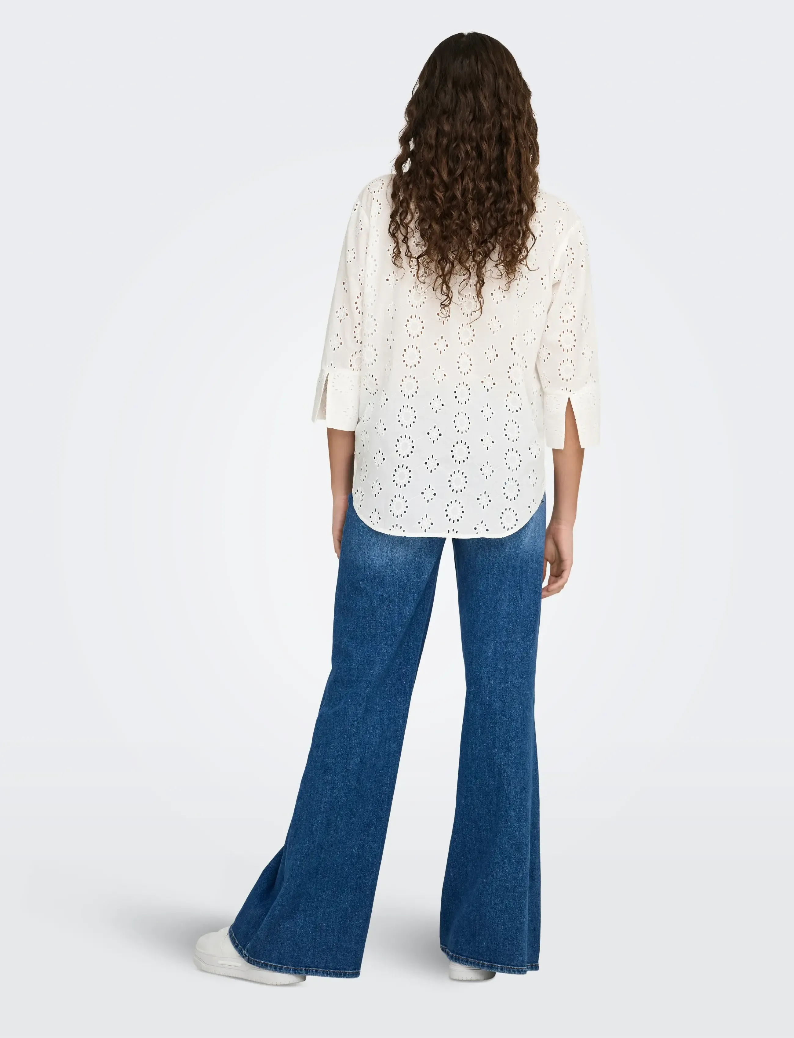 JDY - JDYTALLIE 3/4 LONG SHIRT WVN NOOS - chemises à manches longues - cloud dancer - 3