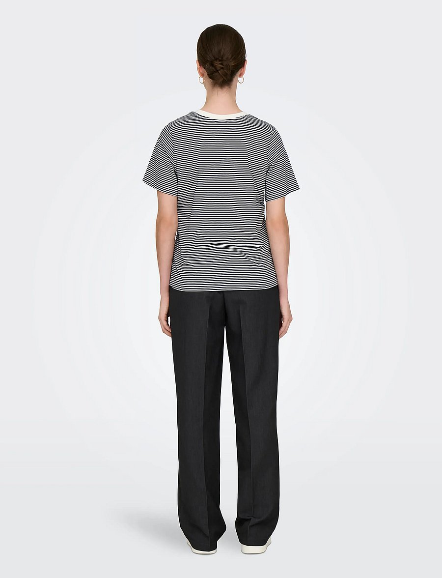 JDY - JDYPISA LIFE S/S PRINT TOP JRS NOOS - t-shirts - cloud dancer - 3