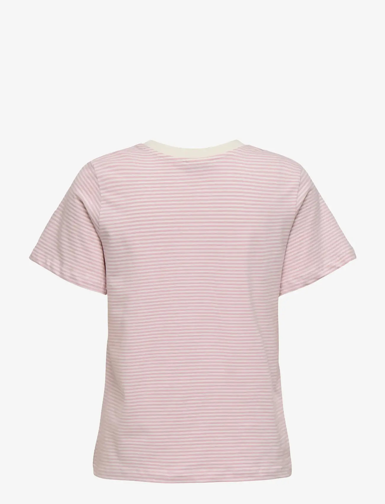 JDY - JDYPISA S/S PRINT TOP JRS NOOS - t-särgid - cloud dancer - 2