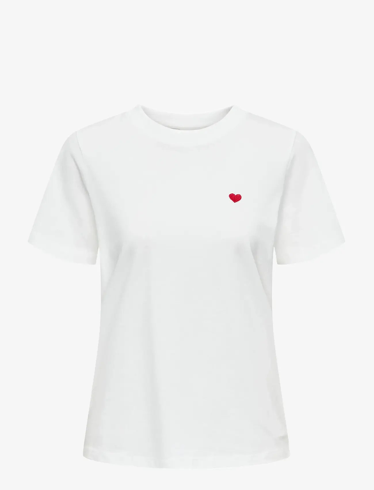 JDY - JDYPISA S/S PRINT TOP JRS NOOS - marškinėliai - cloud dancer - 1