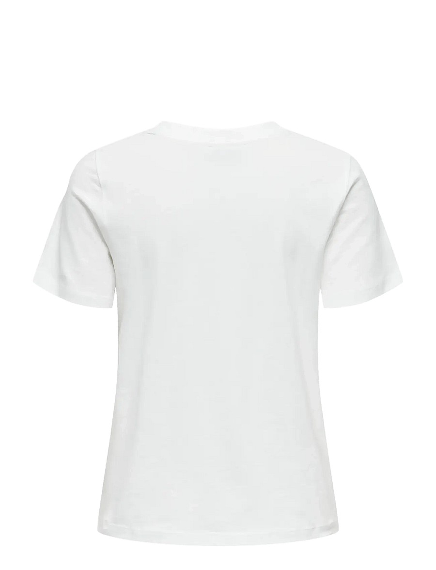 JDY - JDYPISA LIFE S/S PRINT TOP JRS NOOS - t-shirts - cloud dancer - 2