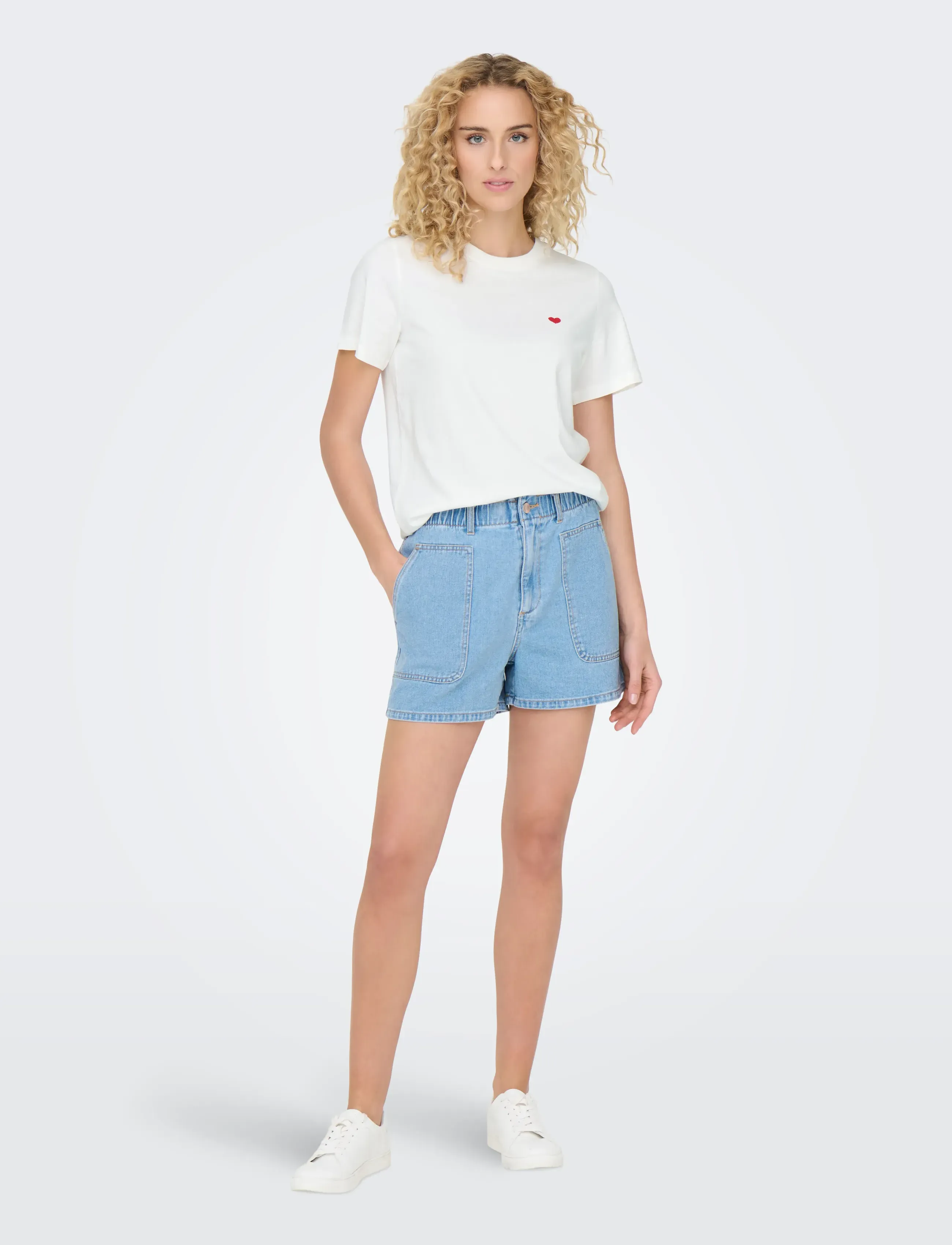 JDY - JDYPISA LIFE S/S PRINT TOP JRS NOOS - t-shirts - cloud dancer - 4