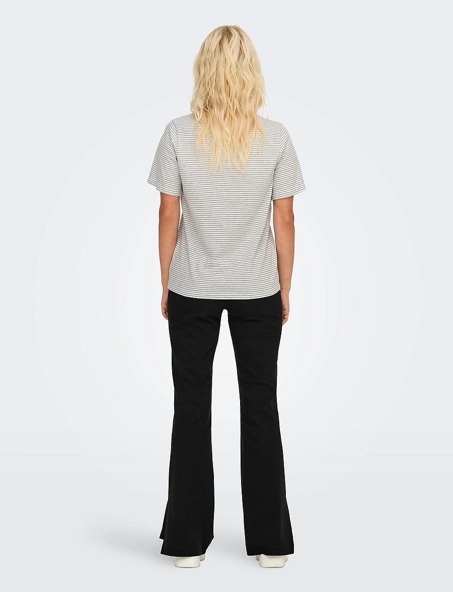 JDY - JDYPISA LIFE S/S PRINT TOP JRS NOOS - t-särgid - cloud dancer - 3
