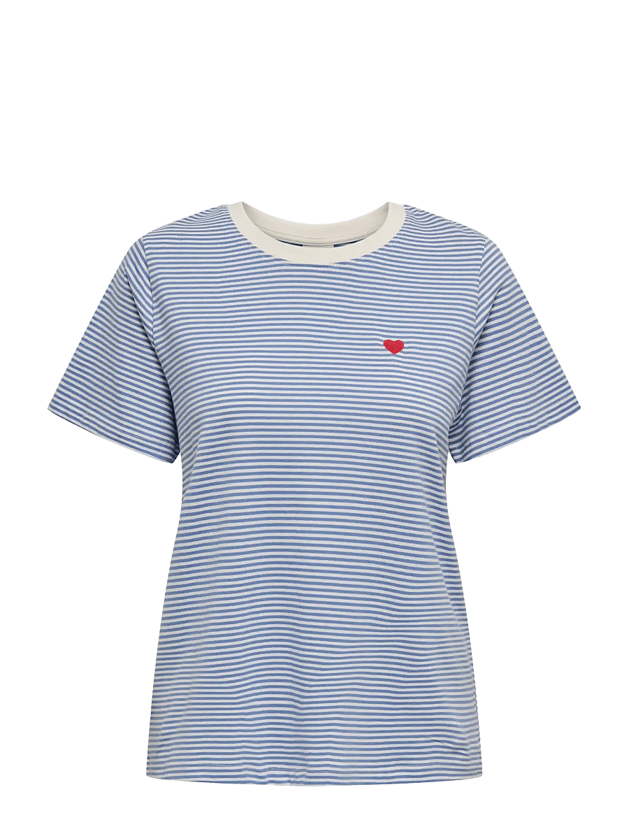 JDY - JDYPISA LIFE S/S PRINT TOP JRS NOOS - t-shirts - ebb and flow - 1