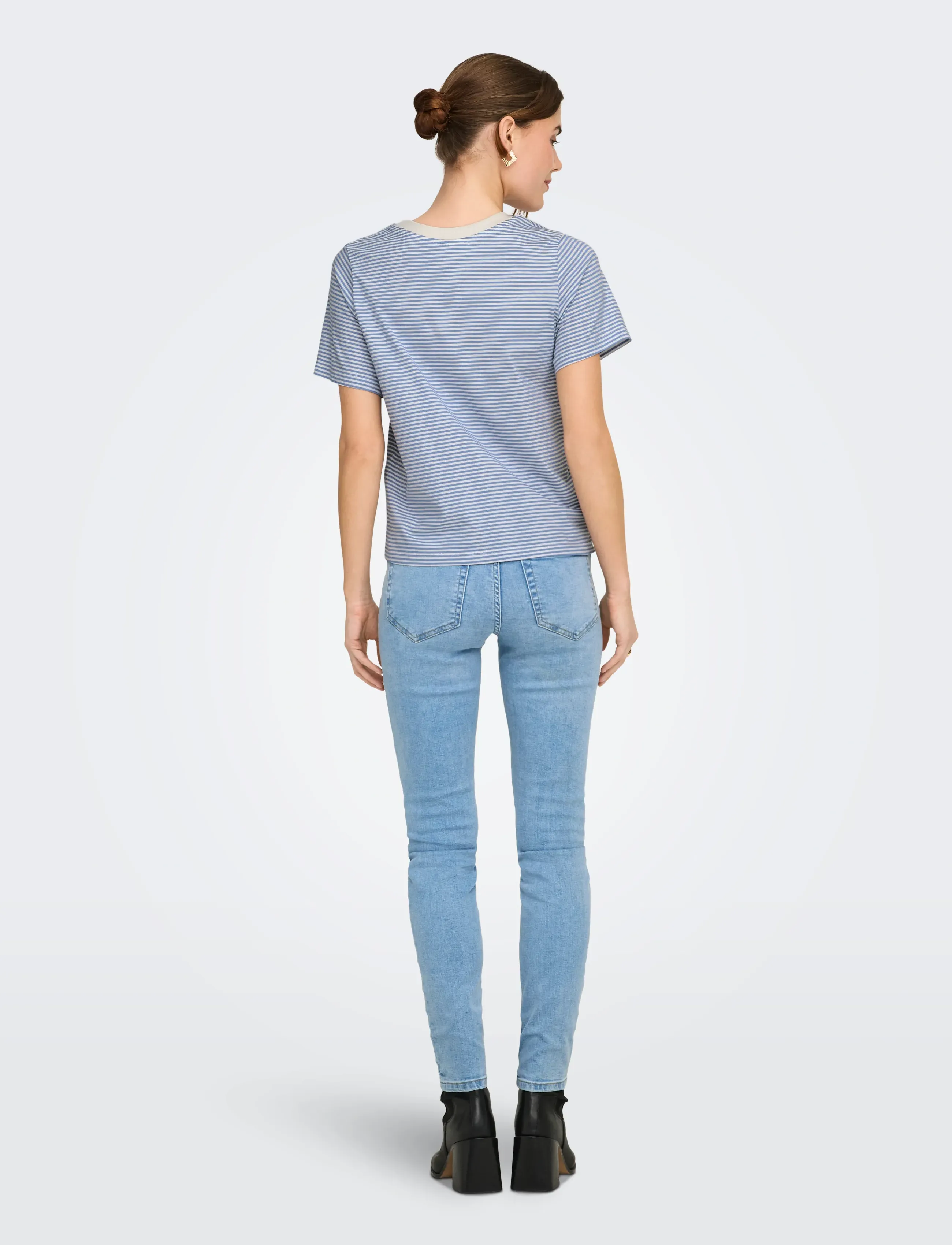 JDY - JDYPISA LIFE S/S PRINT TOP JRS NOOS - t-skjorter - ebb and flow - 3