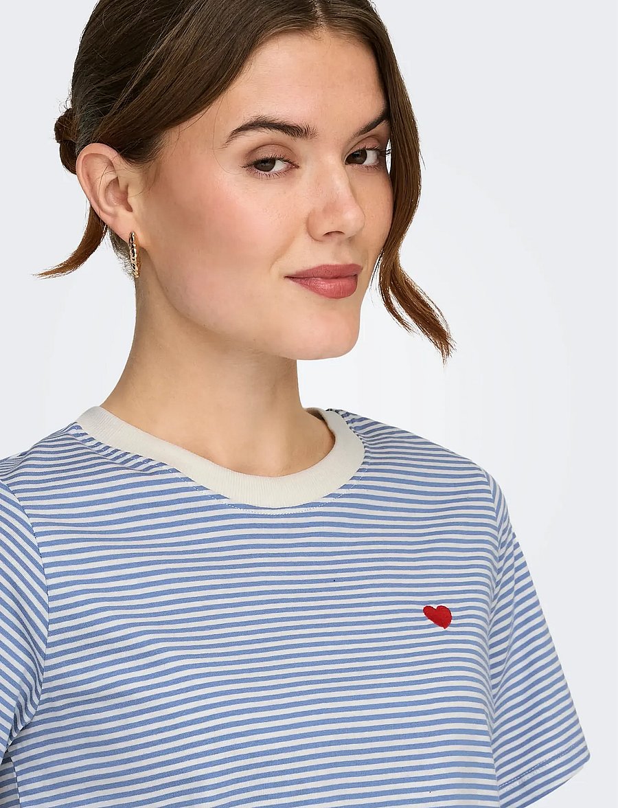 JDY - JDYPISA LIFE S/S PRINT TOP JRS NOOS - t-shirts - ebb and flow - 4