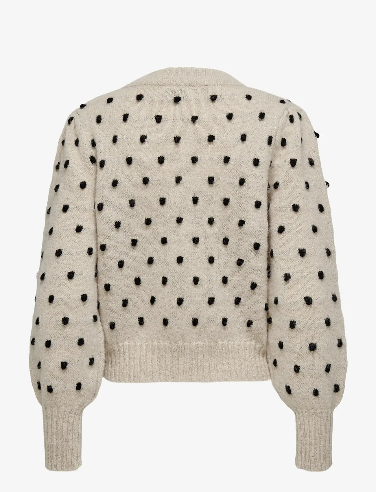 JDY - JDYSIGRID LIFE L/S ON PUFF PULL KNT NOOS - pullover - cement - 2