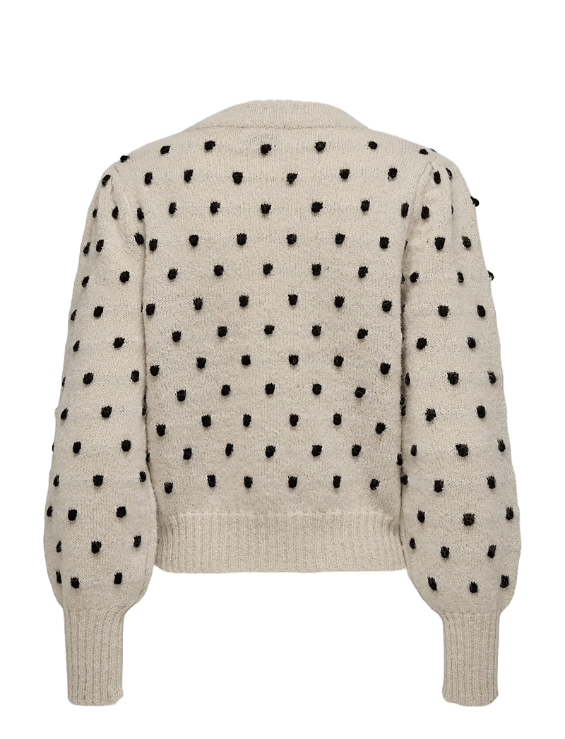 JDY - JDYSIGRID LIFE L/S ON PUFF PULL KNT NOOS - pullover - cement - 2