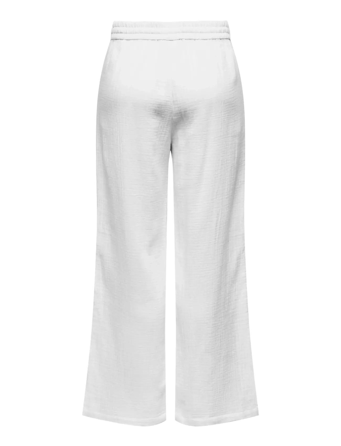 JDY - JDYTHEIS LIFE WIDE PANT WVN NOOS - bukser med brede ben - cloud dancer - 2