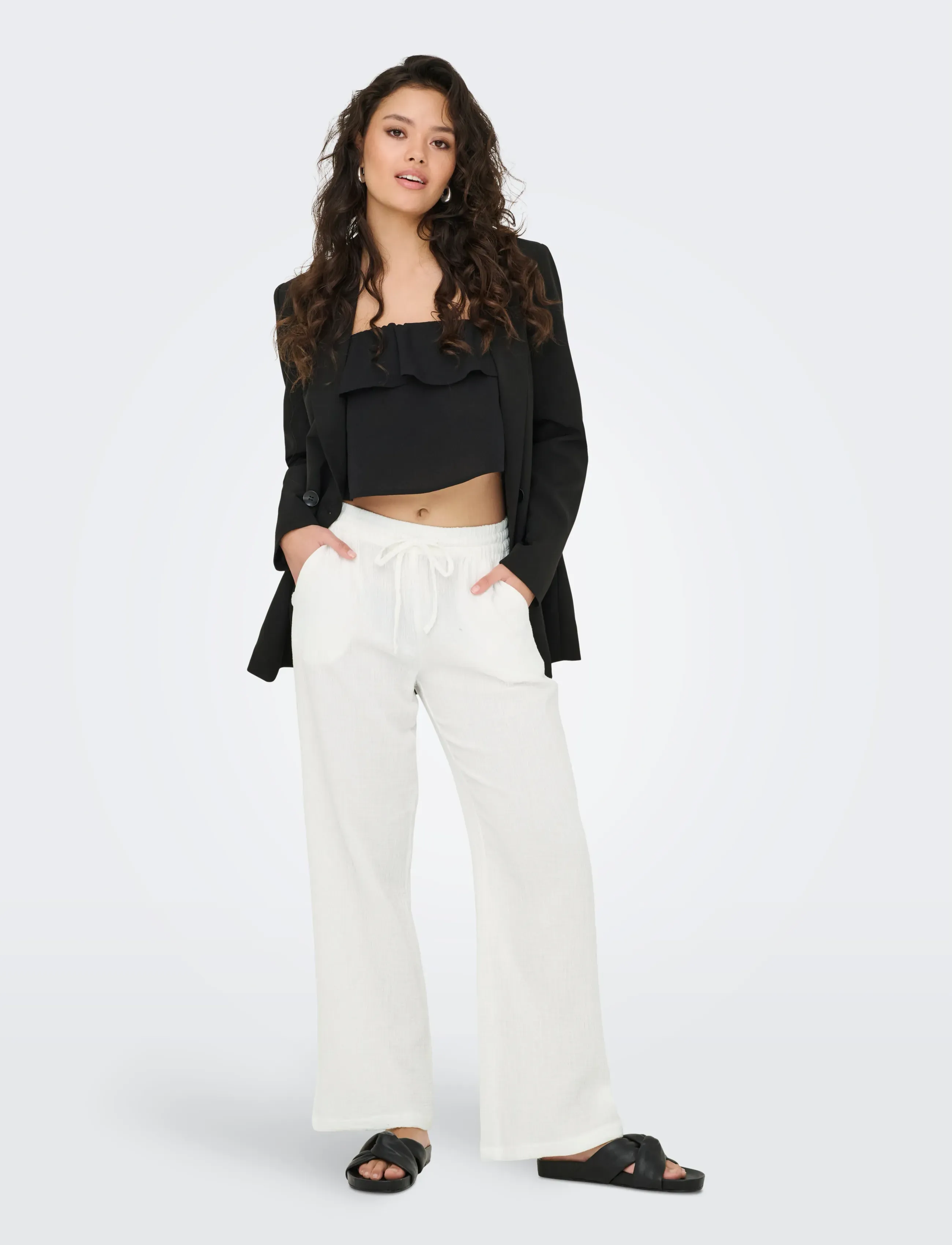 Jdytheis Life Wide Pant Wvn Noos 3