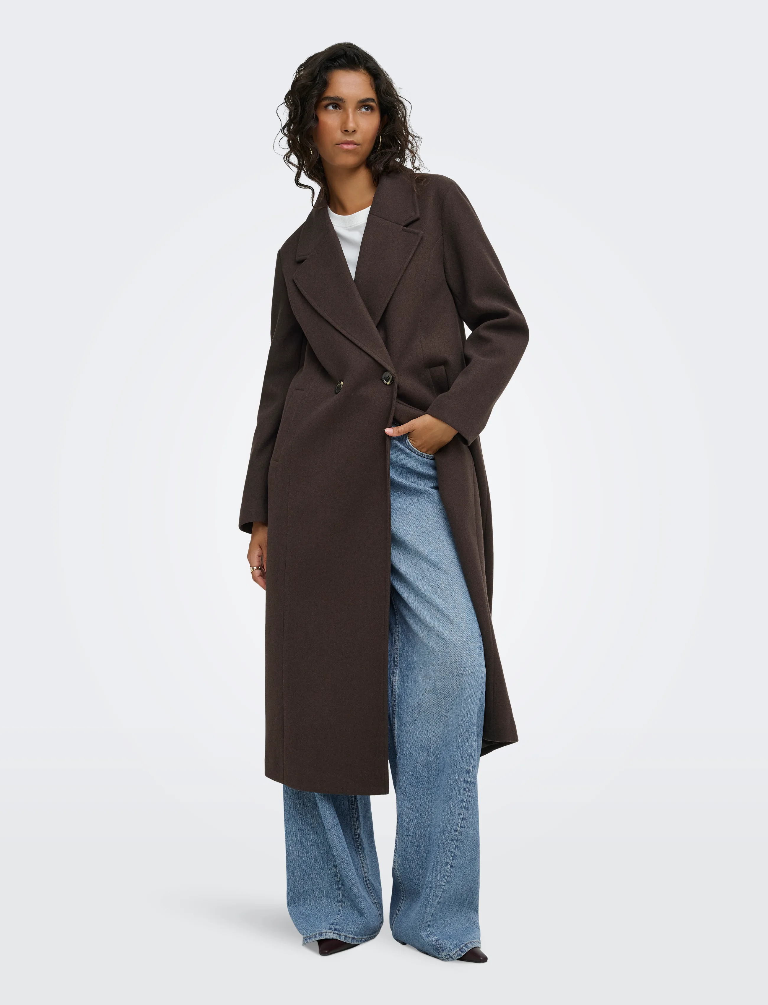 JDY Jdyviola Life X-Long Coat Otw Hab vinterkappor dam – bild 6