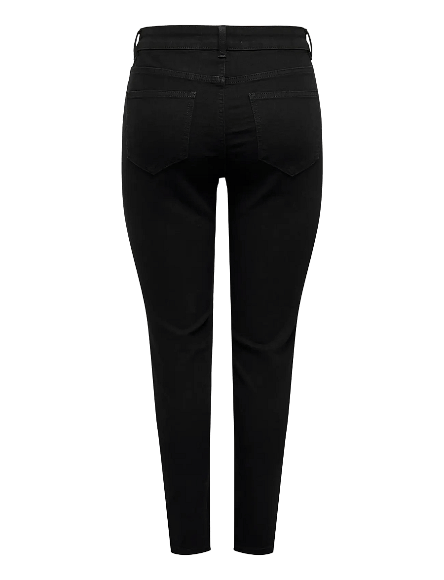 JDY - JDYMOON HW SKINNY JEANS BLACK DNM NOOS - skinny jeans - black denim - 2