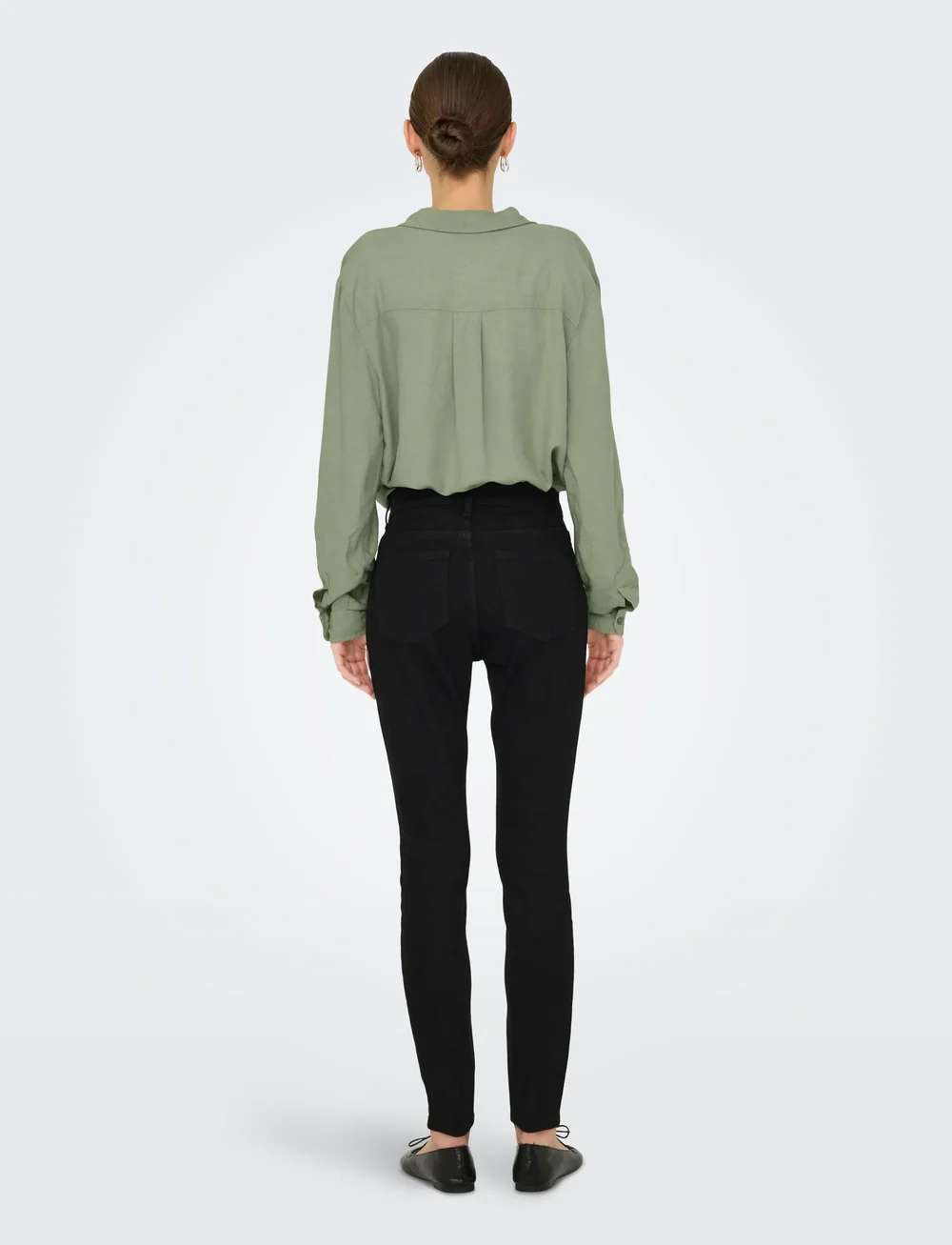 JDY - JDYMOON HW SKINNY JEANS BLACK DNM NOOS - skinny jeans - black denim - 3