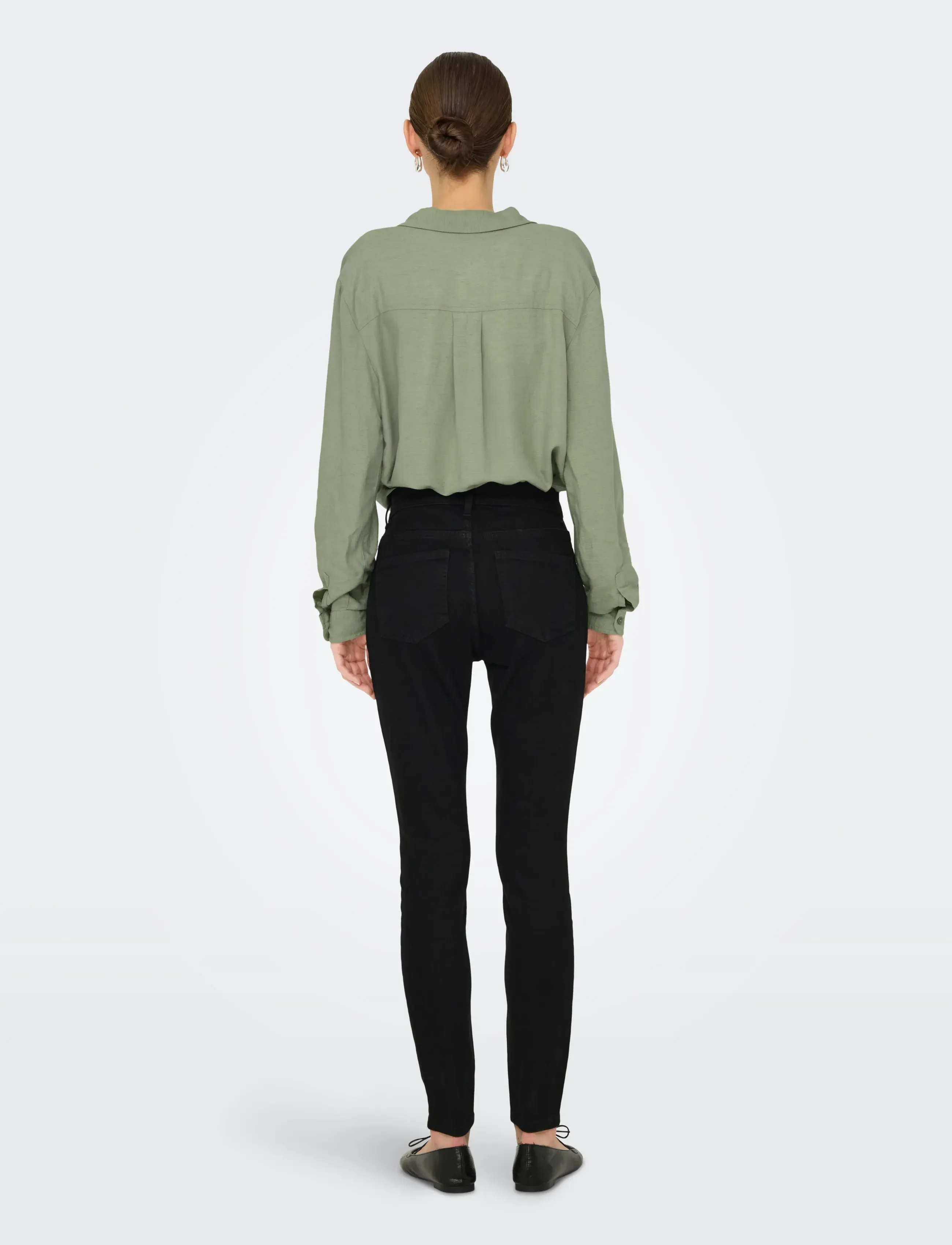 JDY - JDYMOON HW SKINNY JEANS BLACK DNM NOOS - jeans skinny - black denim - 3